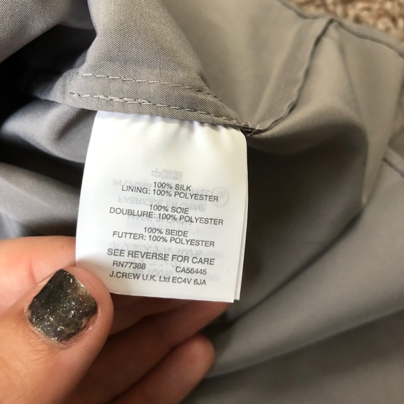 J Crew Pink, White, and Grey Dress - Picture 6 of 7